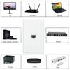 Cat 7 Ethernet Wall Plate Ethernet Wall Outlet Female-Female Removable With/without Bracket for Modem Printer ADSL