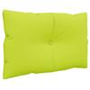 VidaXL Coussins de palette lot de 2 vert vif tissu 360845