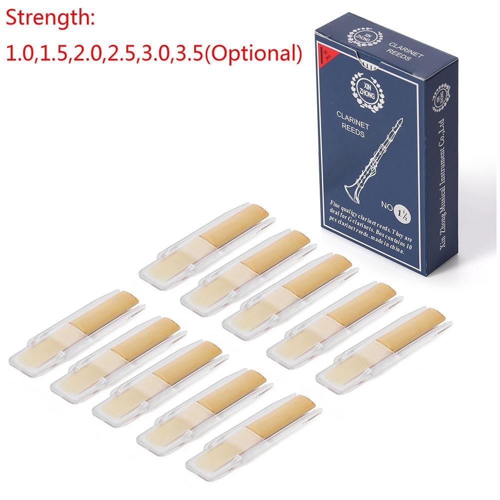 

Premium Materials Bb Clarinet Reeds Clarinet Reeds 10Pcs 1.0
