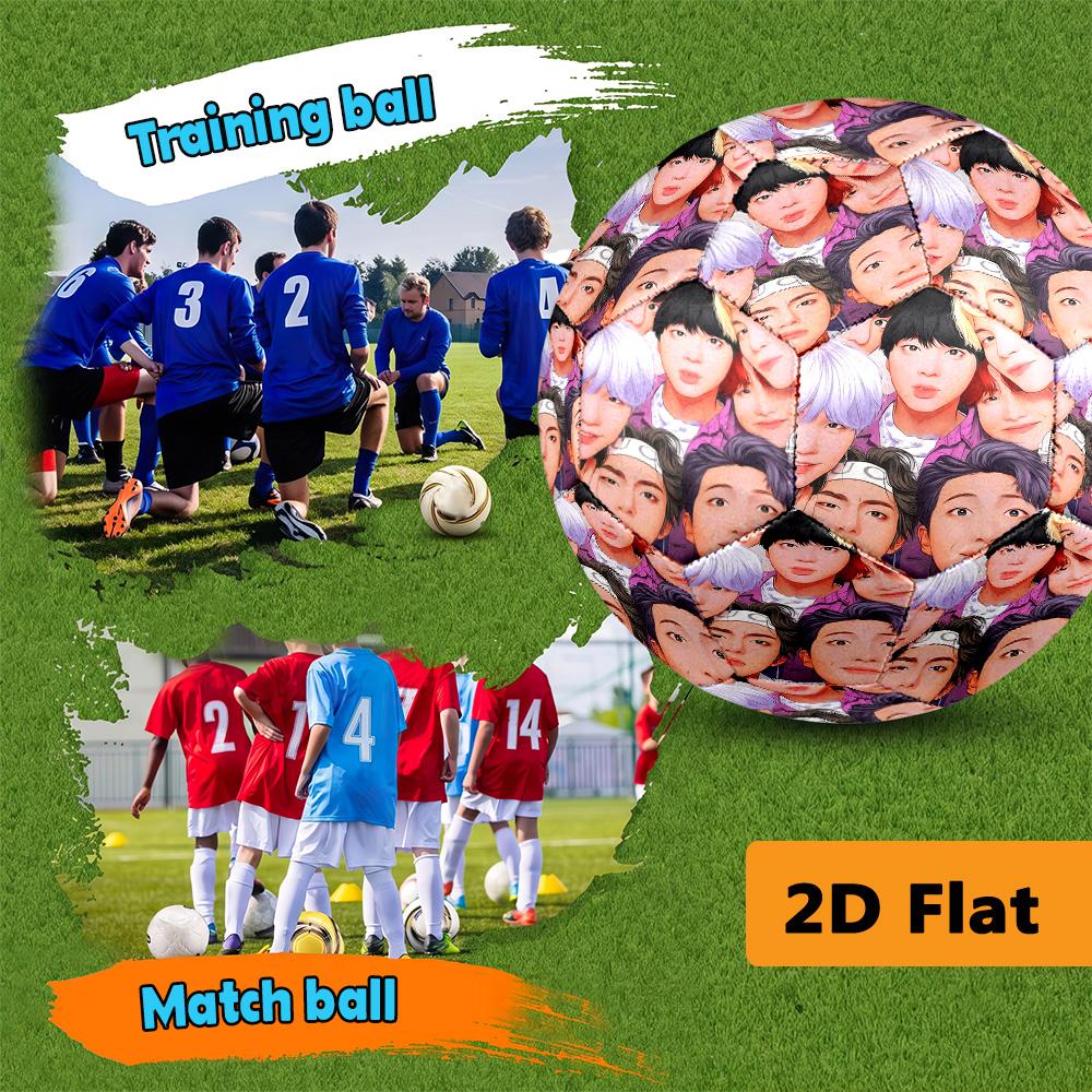 "Unity Diversity: Harmonious Gathering" Football Suitable for Both Training and Competition