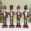 1 Classic Nutcracker Figurine, Nutcracker Resin Figure, Christmas Decorations, Gifts, Exquisite Details and Vintage Charm