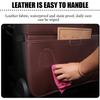 1PC Car Seat Back PU leather Protector Dust-proof For Children/ Baby Kick Mat Protect from Mud Dirt waterproof car seat cover
