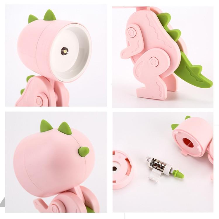 Cartoon Mini Nightlight Cute Decoration Desktop Folding Table Lamp Birthday Gift Cartoon Pet Folding Small Table Lamp with Ears