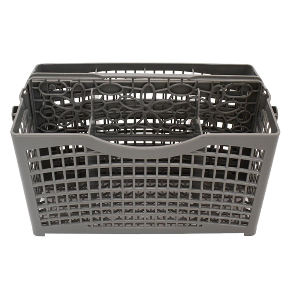 Dishwasher Cutlery Organizer Basket Featuring 2 In 1 Structure for Improved Space Utilization Across Compatible Brand Models