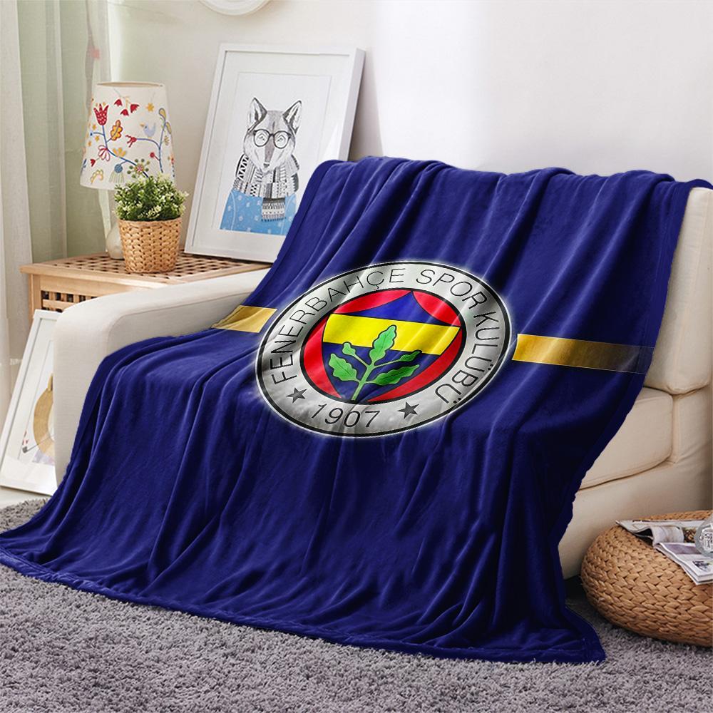 Fenerbahce3 Flannel Blanket, High quality Comfortable for All Seasons, Home Decor, Warmth and Comfort