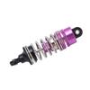 RC Car Shock Absorber 104072?2105 Purple Wear Resistant Aluminum Alloy Rear Shock Absorber Replacement for Wltoys