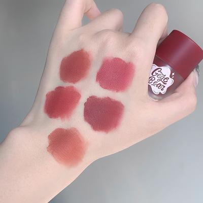 Yi Cai Velvet Mist Lip Mud, Matte Soft Mist, Long-lasting Makeup, Whitening, Not Easy To Stain Lip Glaze, Blush, Women's Lipstick