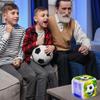 Creative Football Alarm Clock Kid Alarm Clock Bedside Alarm Clock Night Light Color Change 7 Colors Led Alarm Clock Home Decor