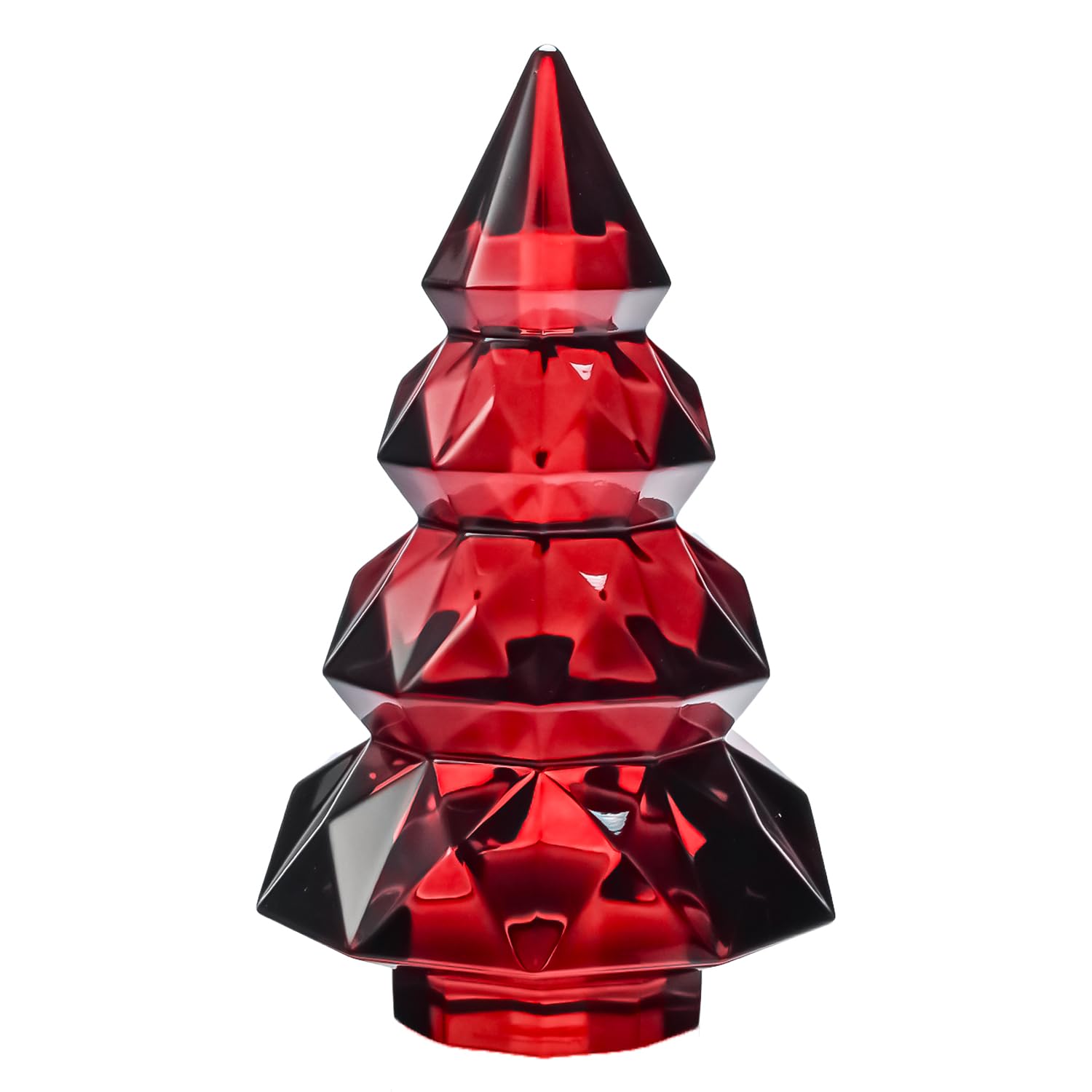 

Baccarat Luxor Christmas Tree, Small, 13cm, Red, 2816296 [Parallel Import]