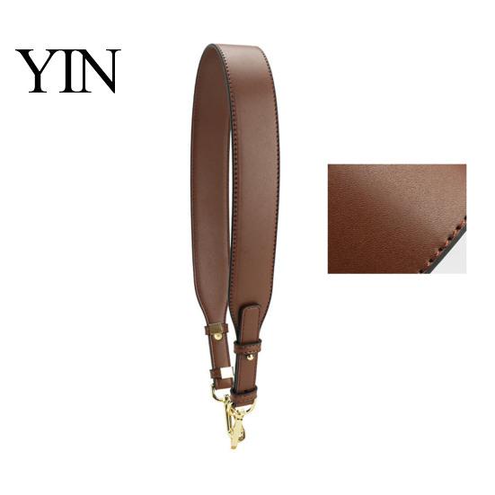 Adjustable Purse Strap Strap, Faux Leather Bag with Handbag Accessory Metal Clasps, Replacement for Tote Clutch Crossbody