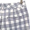 Brooks Brothers Check Pattern Stretch pants white Women Used