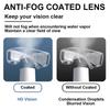 1pc Safety Transparent Glasses Anti Fog Goggles Vented Sides Shields PC Frame Spectacles for Riding Lab Labor Protection