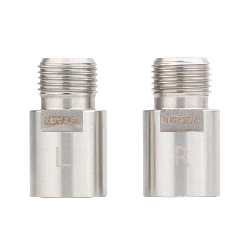 

1 Pair Aluminium Alloy Material Bike Pedal Axle Extenders Bicycle Pedal Extension Bolts Spacers For Mountain Road Bicycle Pedals срібний