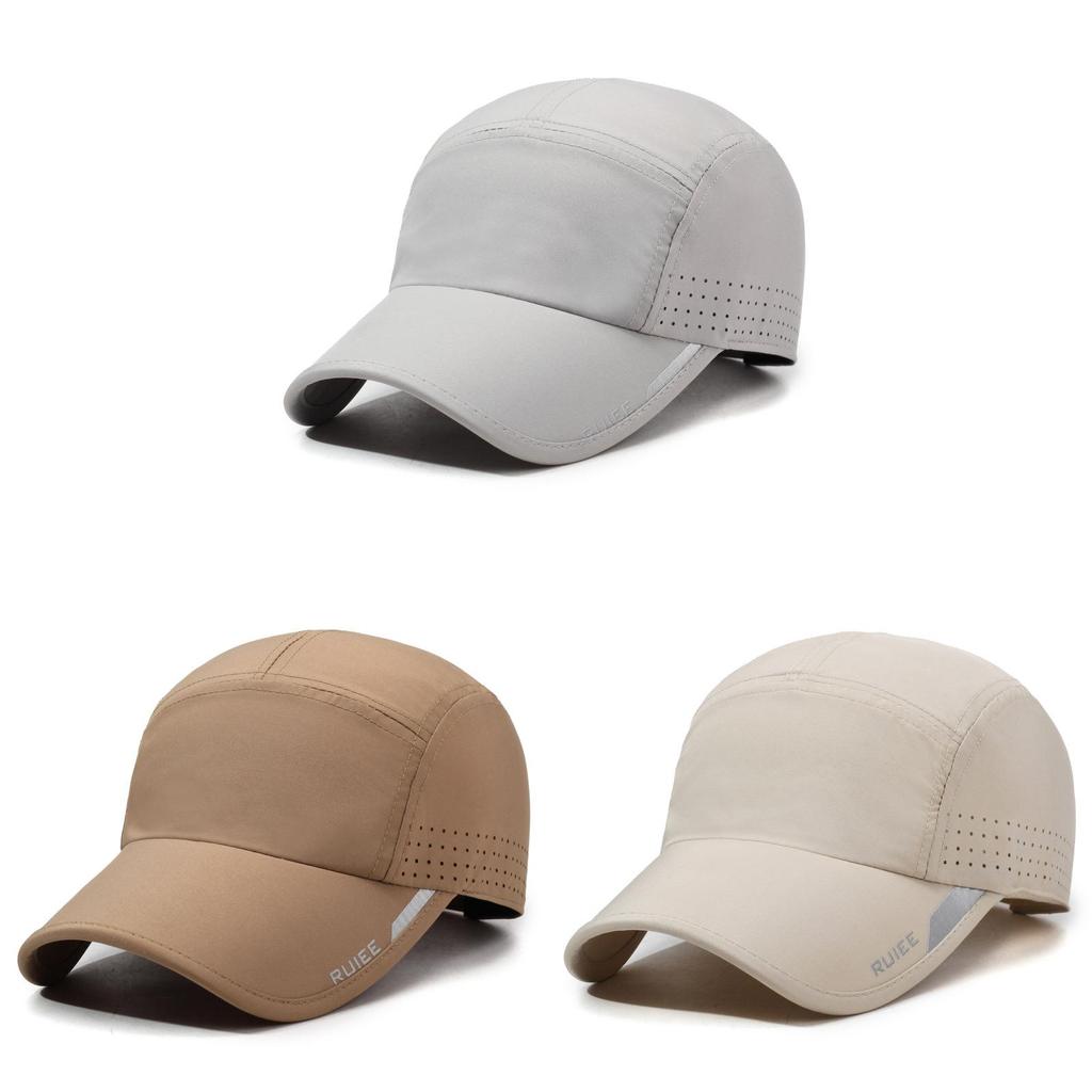 Polyester Sports Cap With Breathable Sun Protection For Summer Outdoor Activities