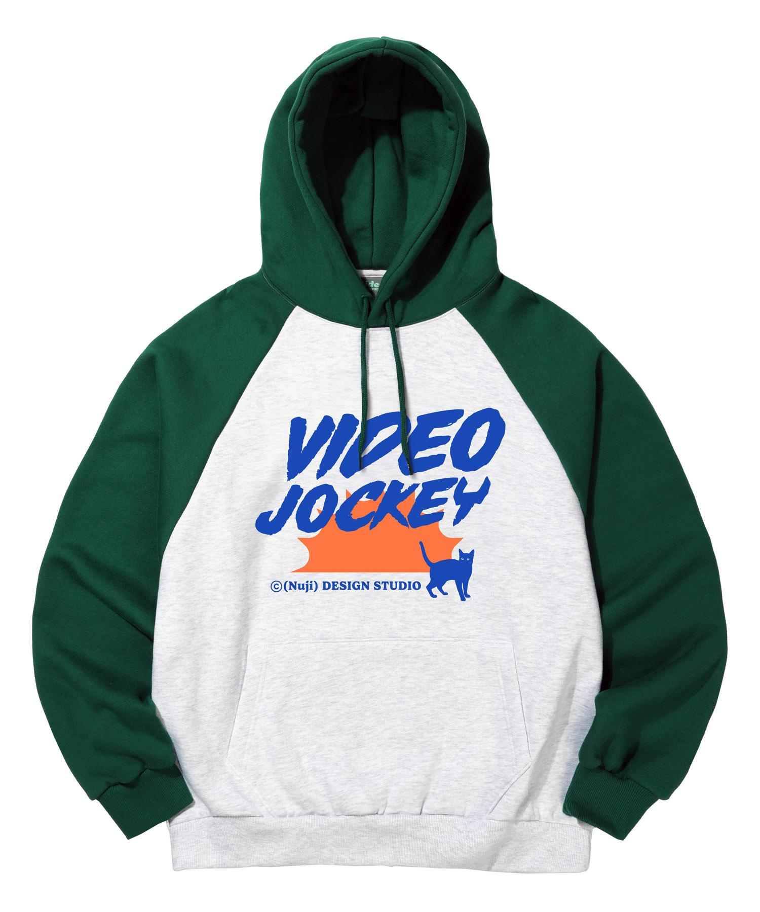 Video Jaki Fresh Logo Raglan Hoodie [Green] Green/S