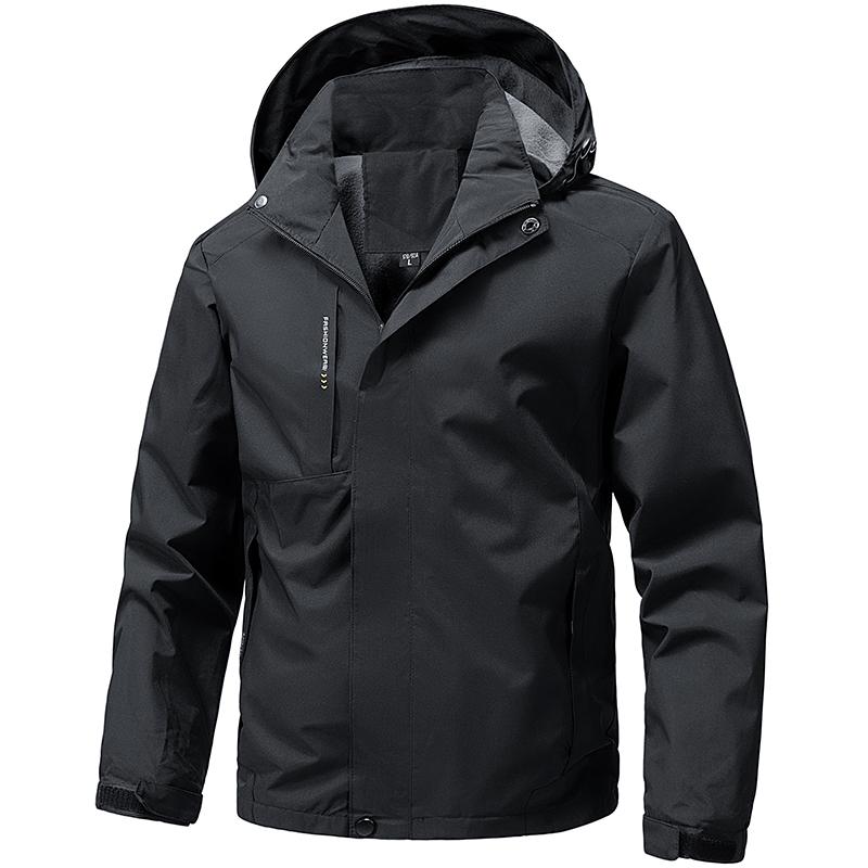 Softshell Windbreaker Men Waterproof Jacket Autumn Spring Outdoor Hooded Coat Sports Hiking Camping Coats Lightweight Jackets
