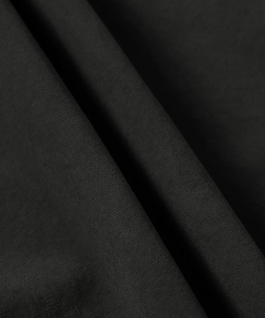 Dimiteulibeullaeg [Summer] Vlad Curved Elastic Waist Cargo Pants_Black