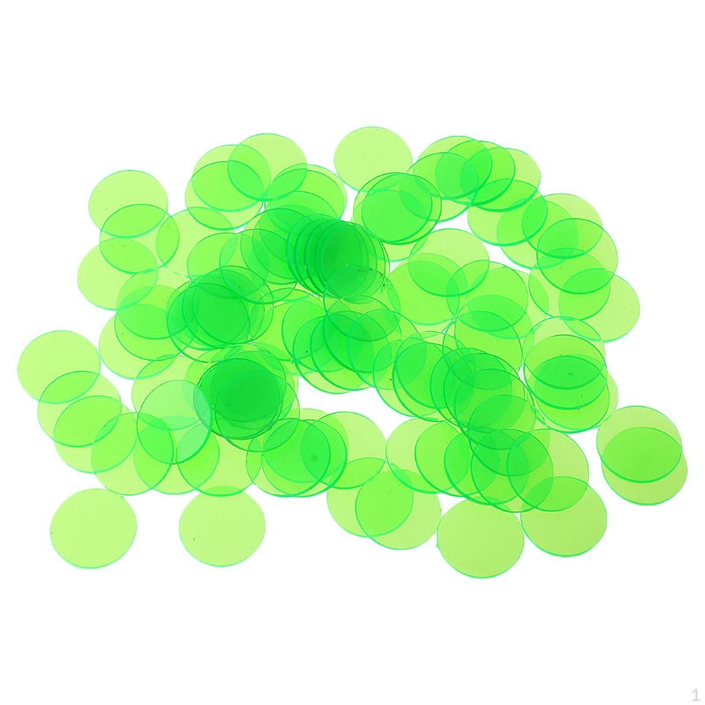 10 , Card Game Chips Bulk for Play, Learning Math Counting