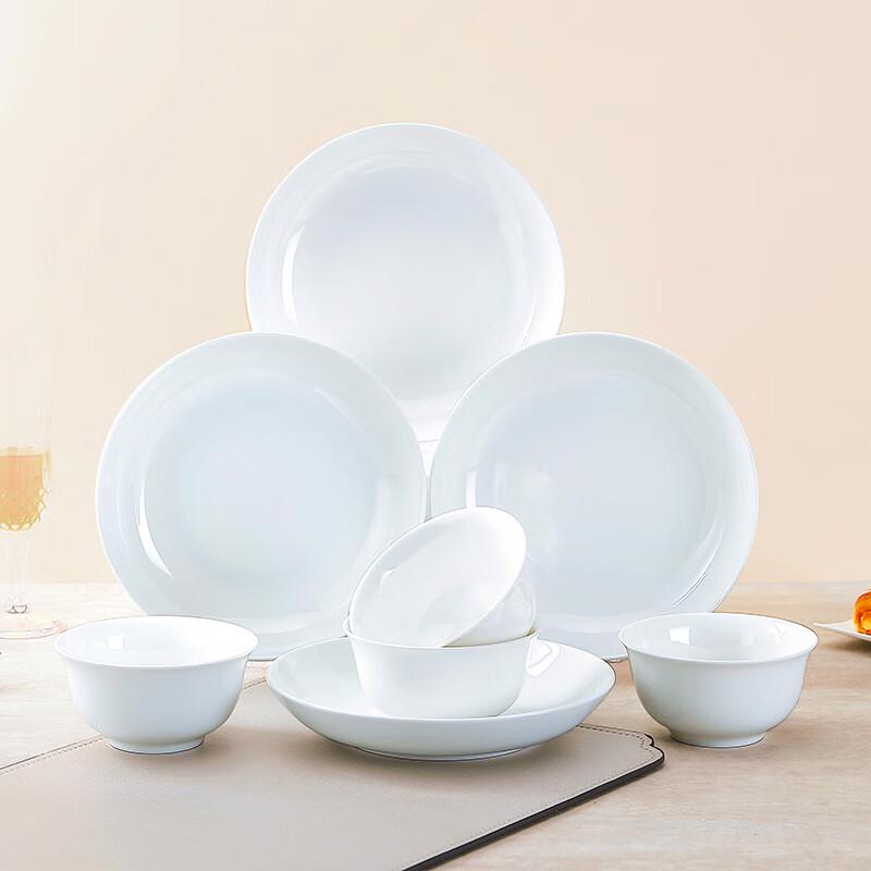 Sky Top 8-Piece Bone China Dinnerware Set