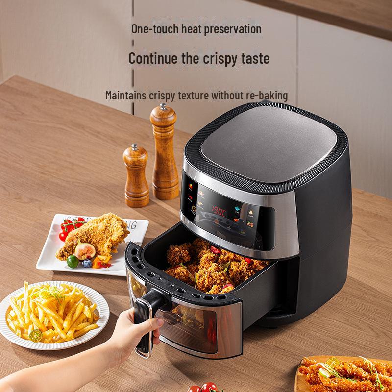 8L Multifunctional Smart Air Fryer - Large Capacity Electric Oven Household Fryer