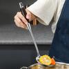 304 Stainless Steel Spatula & Ladle Set with Wooden Handles