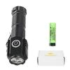 Powerful Mini EDC LED Flashlight 2000LM Super Bright Hat Clip Light USB Rechargeable Torch Camping Lantern with Power Indicator