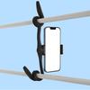 Phone Holder for Treadmill 360 Degree Rotation Folding Tablet Stand Bendable Treadmill Phone Rack for Stroller Elliptical Car