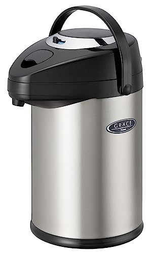 Термос-кувшин Peacock MPS-30-XA из нержавеющей стали, 3,0 л