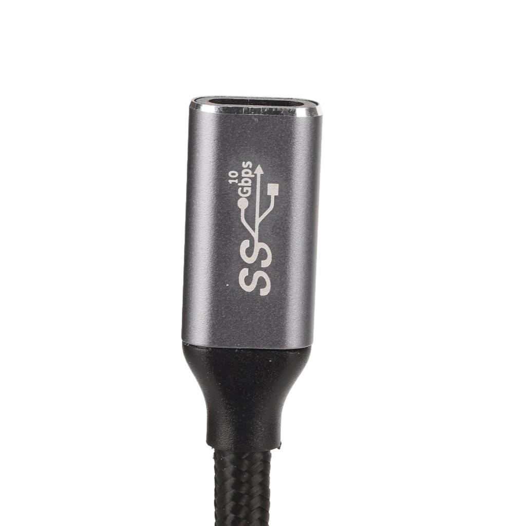 USB C 3.2 Male to Female Cable PD100W Fast Charging 10Gbps 4K At 60Hz USB C Charging Cable for Game Consoles