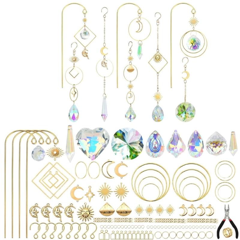 

Zincs Alloys Garden Trellises with Crystal Accent Solar Light Catchers for Plant Support and Space Decoration 1