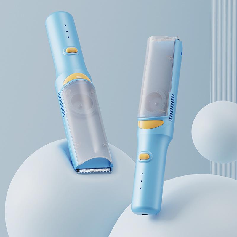 Silent Automatic Hair Suction Baby Hair Trimmer - Household Electric Clipper