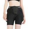 3D Protective Padded Shorts Butt Pad Shorts EVA Silicone Gear Guard for Snowboarding Skating