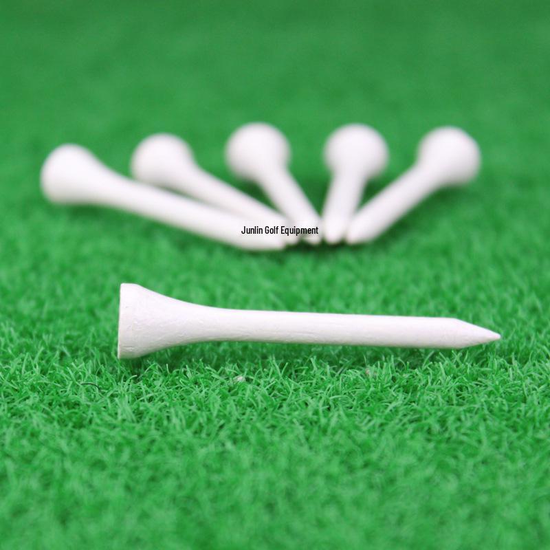 Umweltfreundliche Bambus-Golf-Tees - 2 Farben, 5 Größen