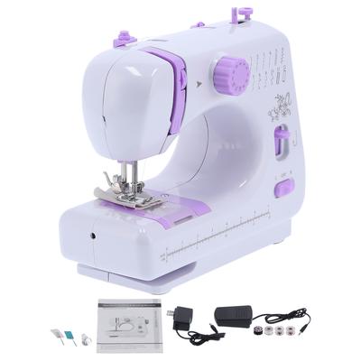 505A 605 Dikiş Makinesi Ev Tipi Mini Çok Fonksiyonlu Elektrikli Masaüstü Overlok Dikiş Makinesi