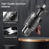 HSU Vertical Mount for GoPro, Aluminum 90 Degree Cold Shoe Direction Adapter, 1/4"-20 Screw Hole Tripod Mount for GoPro Hero 12/11/10/9/8/7/6, DJI