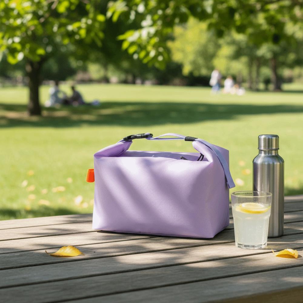 Oxford Cloth Insulated Lunch Bag Large Capacity Picnic Food Container Storage Hot Cold Storage