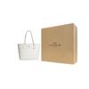 COACH City Coated Canvas Shoulder Bag Large Women's Gold & Chalk & Glacier White 5696-IMRFF