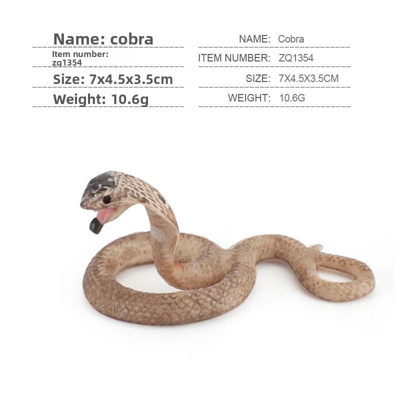 Reptile Pvc Snake Models For Educational Displays And Kids Learning Toys