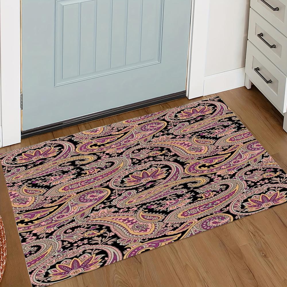 Bohemian Home Decor Carpet Bedroom Living Room Entrance Carpet Kitchen Front Door Non Slip Area Foot Mat