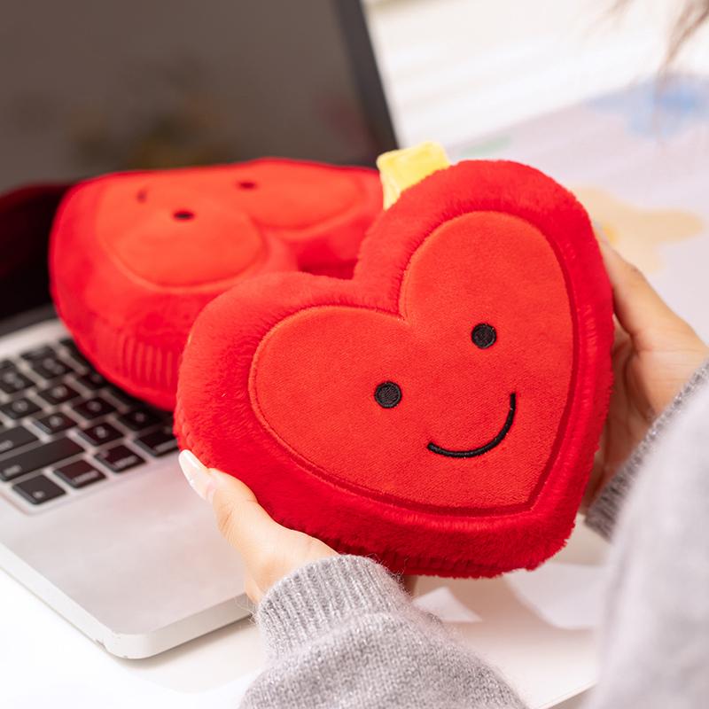 Cute Love Lock Heart Stuffed Plush Toys Valentine's Day Romantic Gifts For Girlfriend Heart Plushies Doll