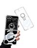 Samsung Flip6 Foldable Phone Case: Anti-collision Protective Cover with Airbag, Finger Ring, and Wireless Charging Compatibility