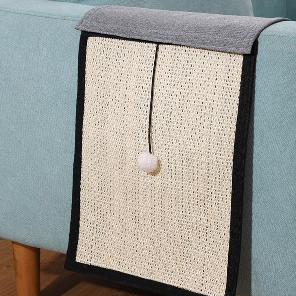 Indoor Cat Scratch Sisal Mat for Sharpen Nails Scraper Kitten Pad Cat Toy Chair Table Sofa Mats Furniture Protectors