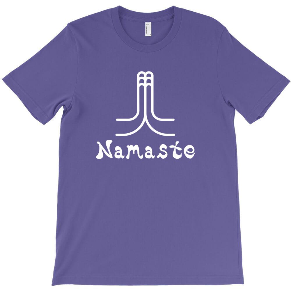 Namaste T-Shirt Druck Für Mann Kurzarm-T-Shirts Vor Baumwoll-Oberteile Kurzarm-T-Shirts Das