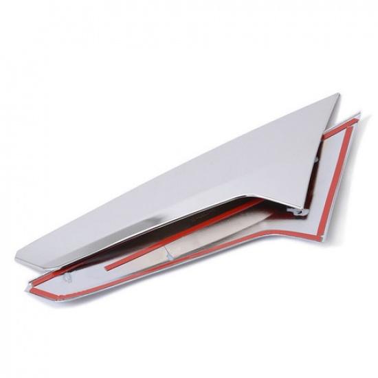 Sliver Rear Windshield Window Strip Cover Trim Fit For Chevrolet Equinox 2017-19