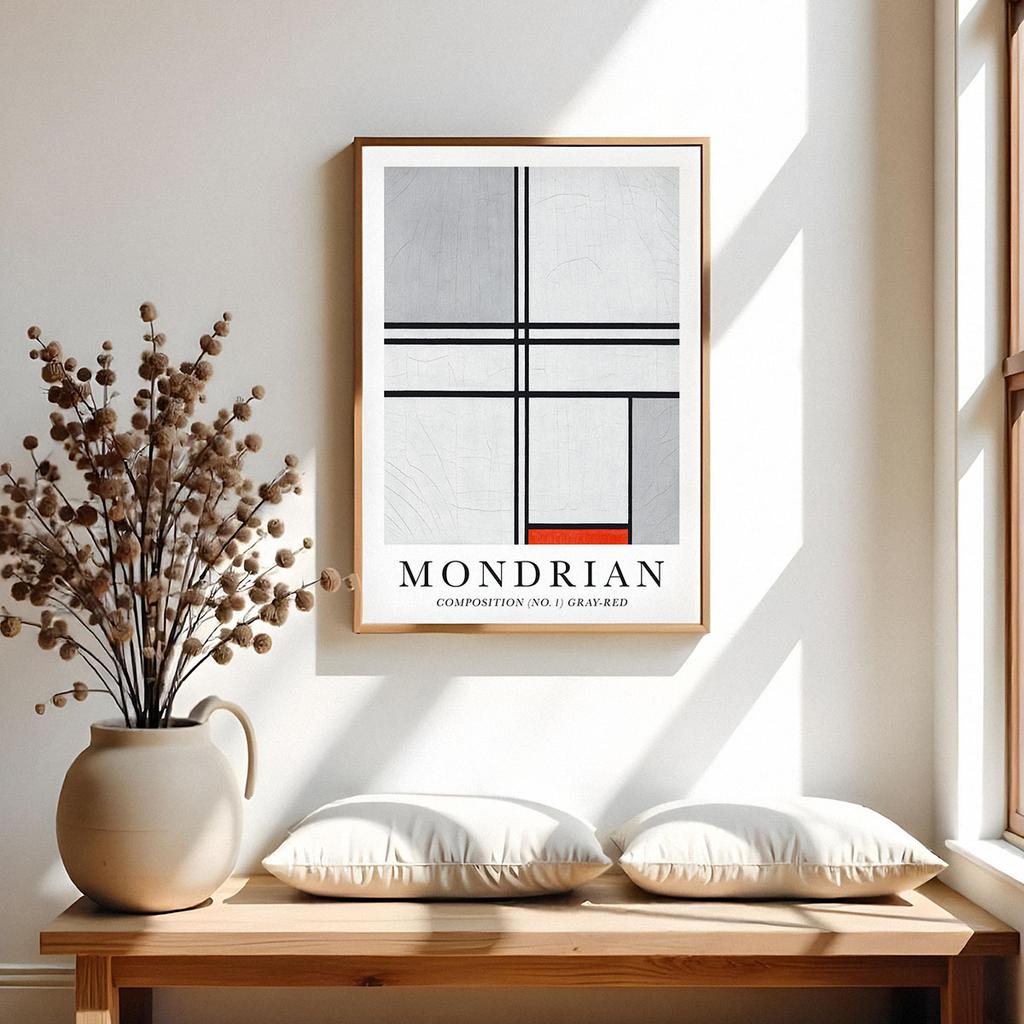 Plakat mondrian obrazy reprodukcje