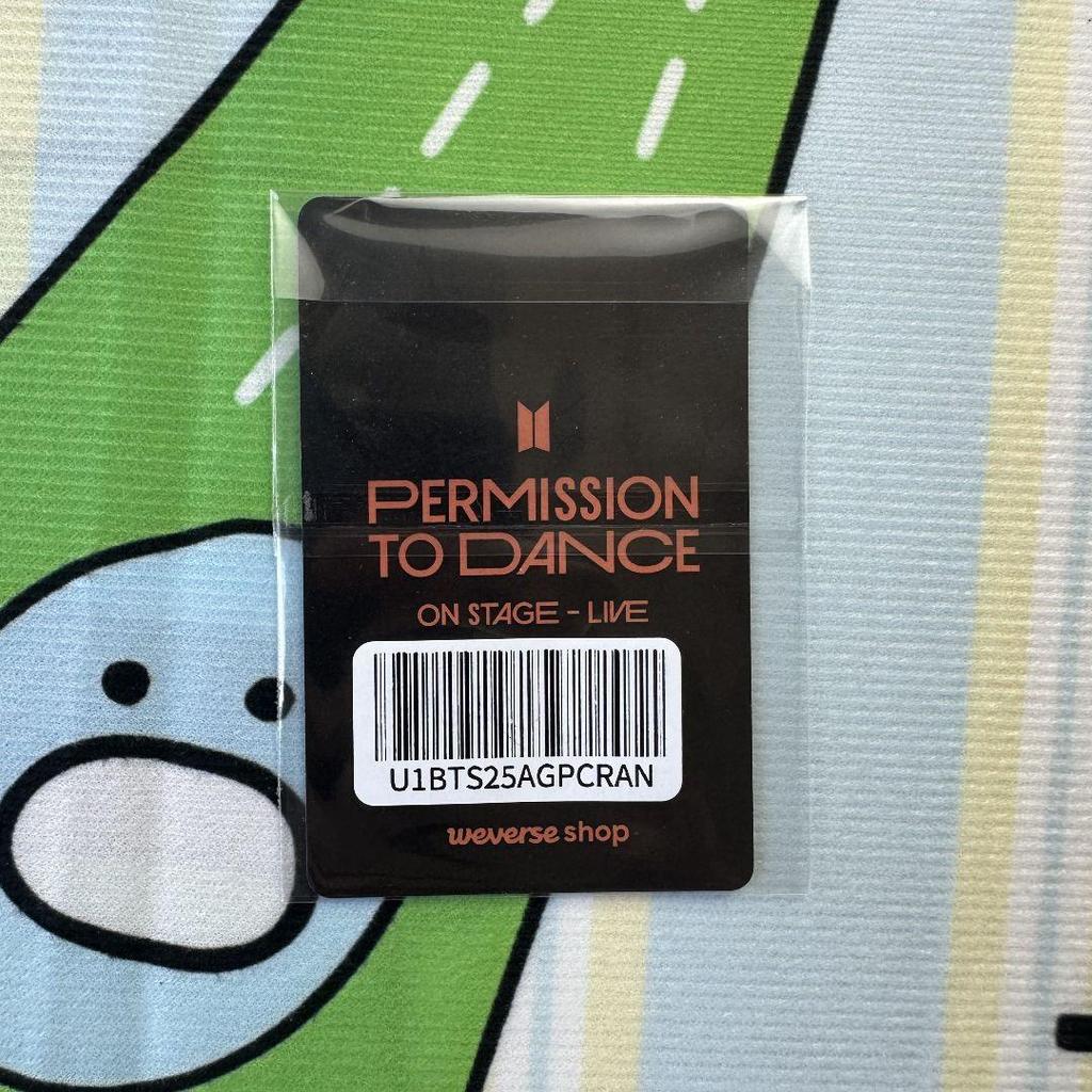 [USED] BTS PTD Pre-order Bonus J-HOPE Hoseok Trading Card