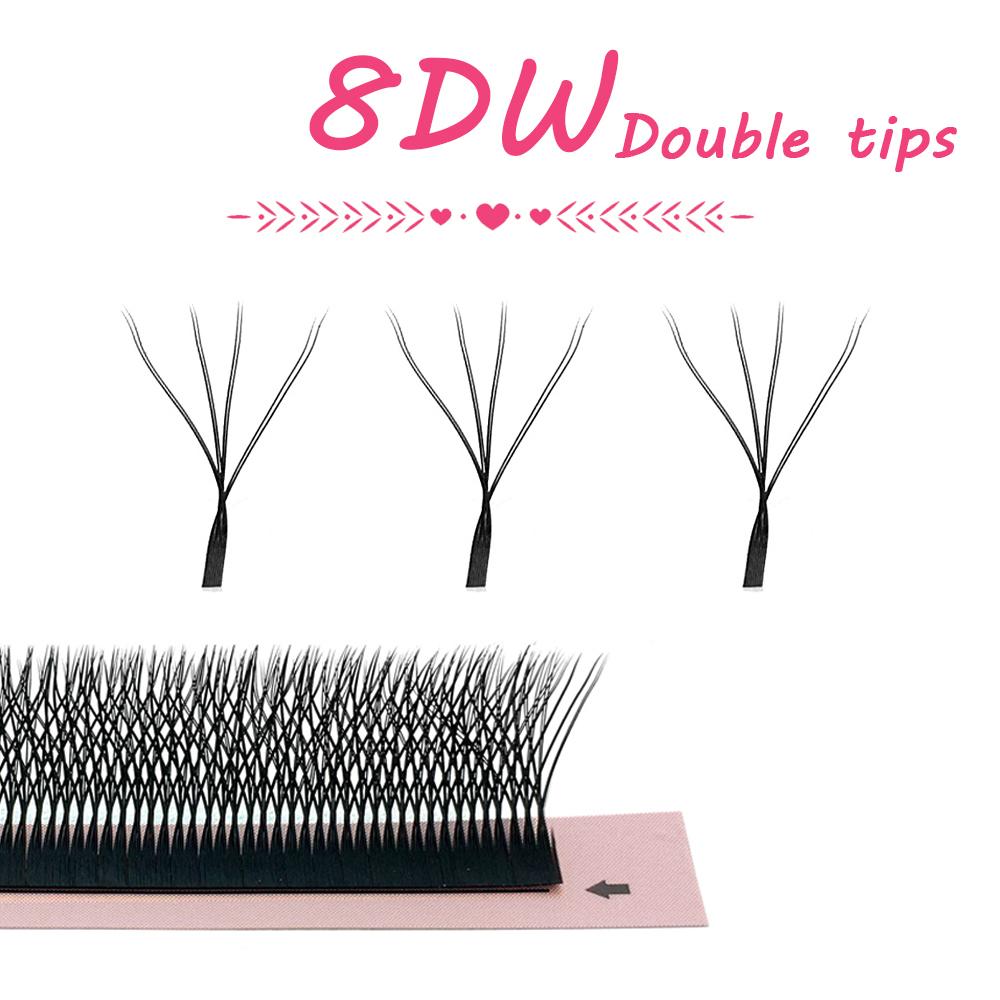 Goddess 3D 4D 5D 6D Premade Fans Eyelash Extension W Style Faux Mink Natural Soft Bloom Lash Automatic Flowering Volume Eyelash