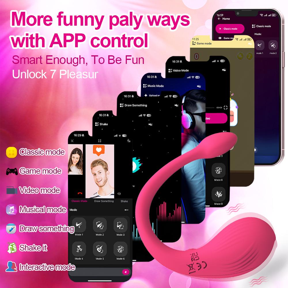 Wireless Remote Control Vibrator for Women - Silent, Strong Vibration for Discreet Outdoor Wear
