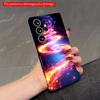 2DFlat Samsung Phone Case Cosmic Spiral Galaxy Light Flow Applicable To Galaxy S22 S23 S24 S25ULTRA S26 A12 A13 A14 A15 A16