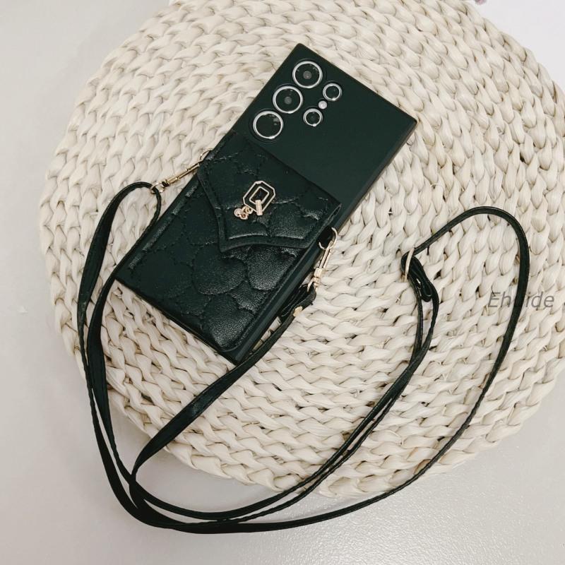 

Чехол-ремень Q для Samsung Galaxy A56 A36 A16 A26 A06 A17 A55 A35 A15 S25 FE Кошелек Держатель для карт Кроссбоди Шнурок Чехол Galaxy A16